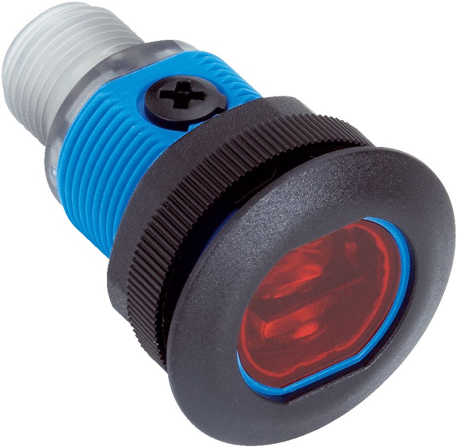 SICK Through Beam Photoelectric Sensor, Barrel Sensor, 0 → 15 m Detection Range