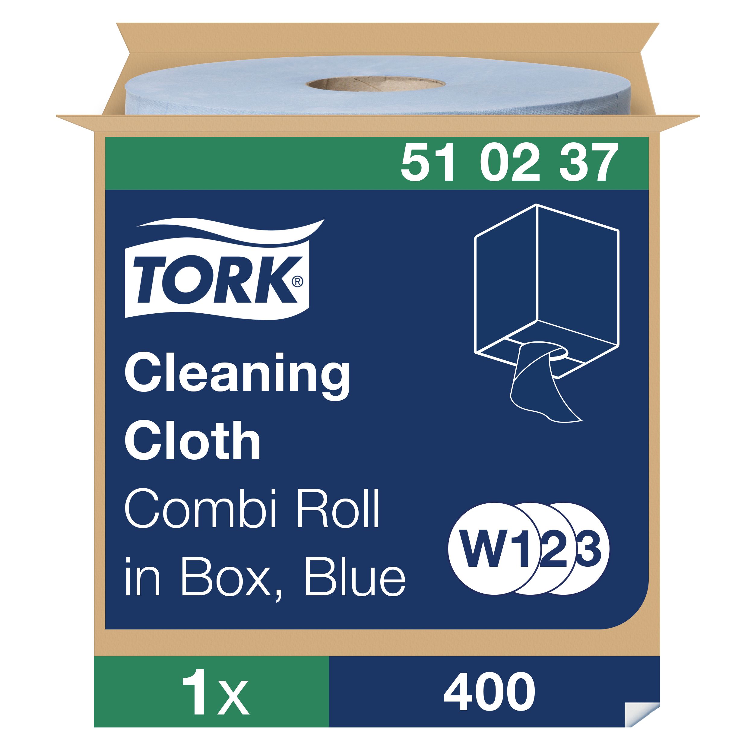 Tork Tork Dry Multi-Purpose Wipes, Centrefeed of 400, 380x315mm