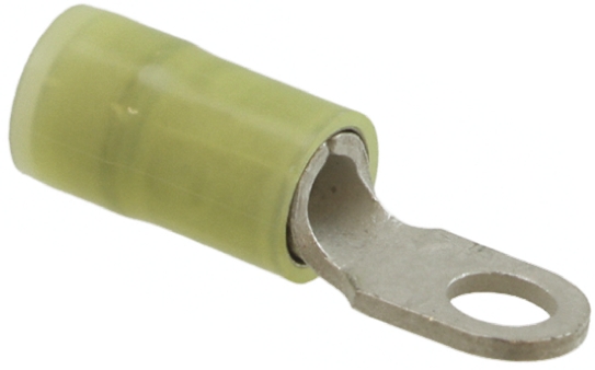 Molex, Avikrimp Insulated Ring Terminal, M4 (#8) Stud Size, 2.5mm² to 6mm² Wire Size