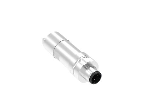 Molex Circular Connector, 4 Contacts, Cable, M12 Connector, Plug, Male, IP67, Micro-Change Series