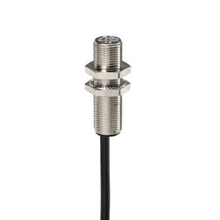 Telemecanique Sensors Inductive Threaded Barrel Proximity Sensor, M12, 2 mm Detection, PNP NC, 12 → 24 V dc