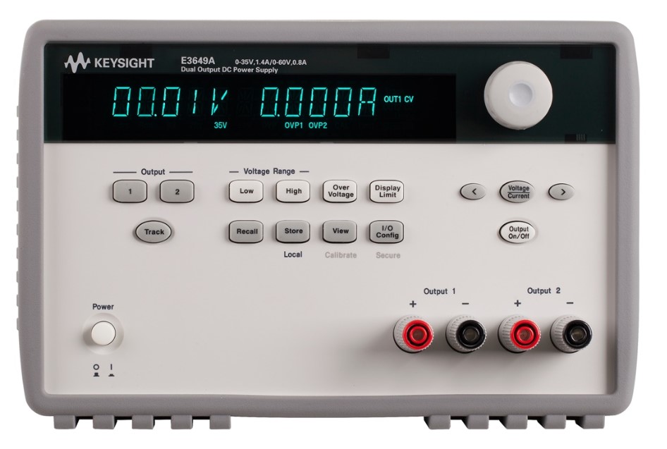 Keysight Technologies E364XA Series Digital Bench Power Supply, 0 → 35V, 1.4 A, 800mA, 2-Output, 49W