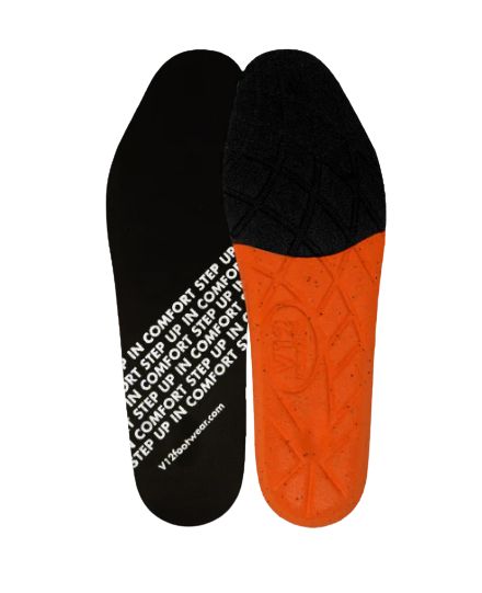 V12 Footwear Orange Insole, Size 12 (UK)