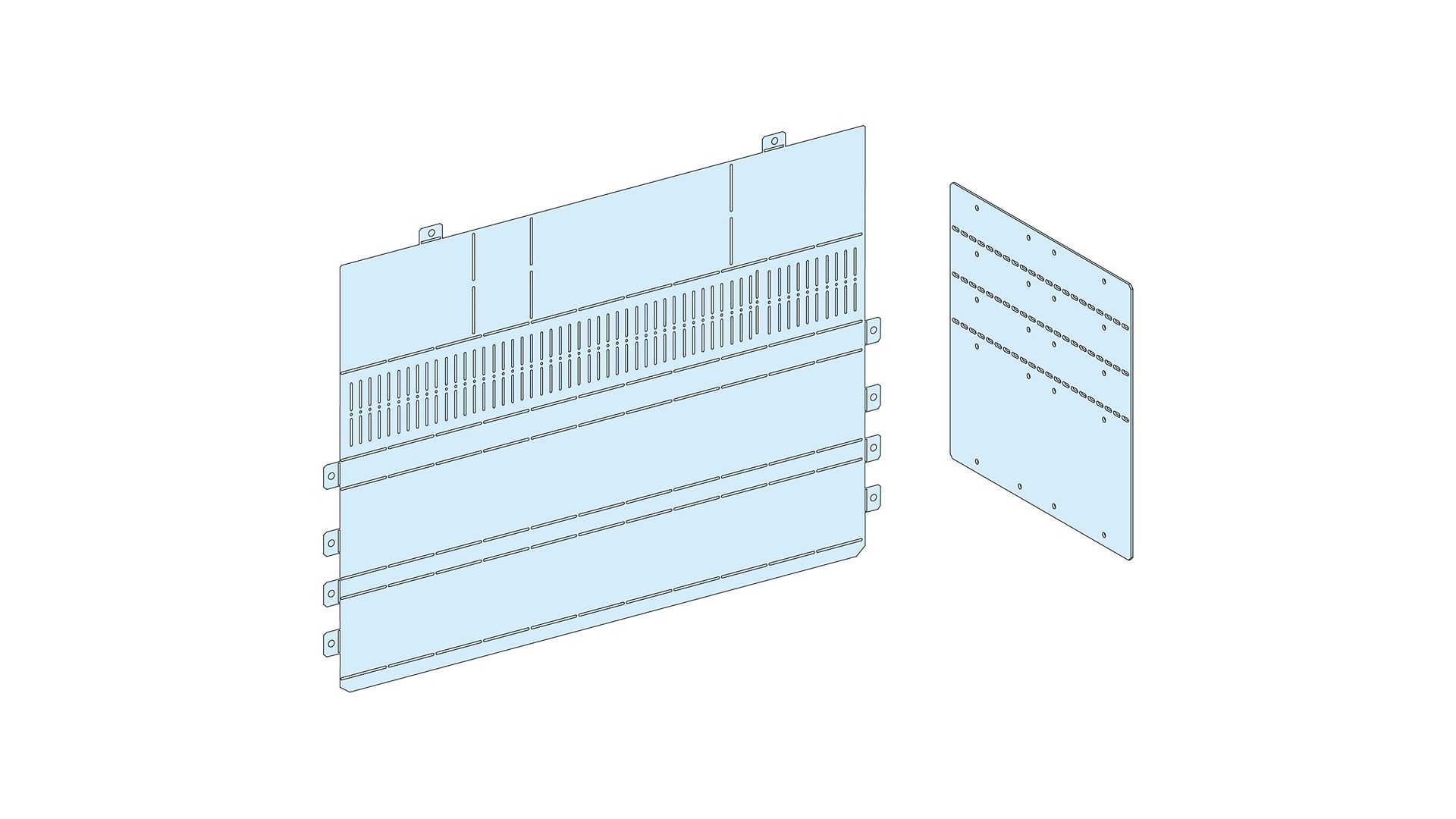Schneider Electric PrismaSeT P Series Cover for Use with PrismaSeT P Framework, 619 x 825mm