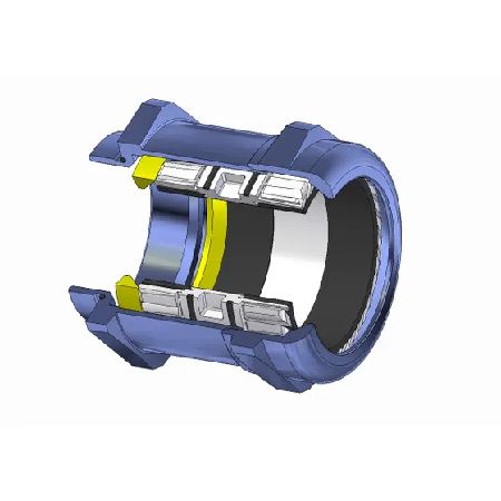 Lapp SKINTOP Series Metallic Nickel Plated Brass Cable Gland, M32 Thread, 11mm min., 21mm max., IP68, IP69
