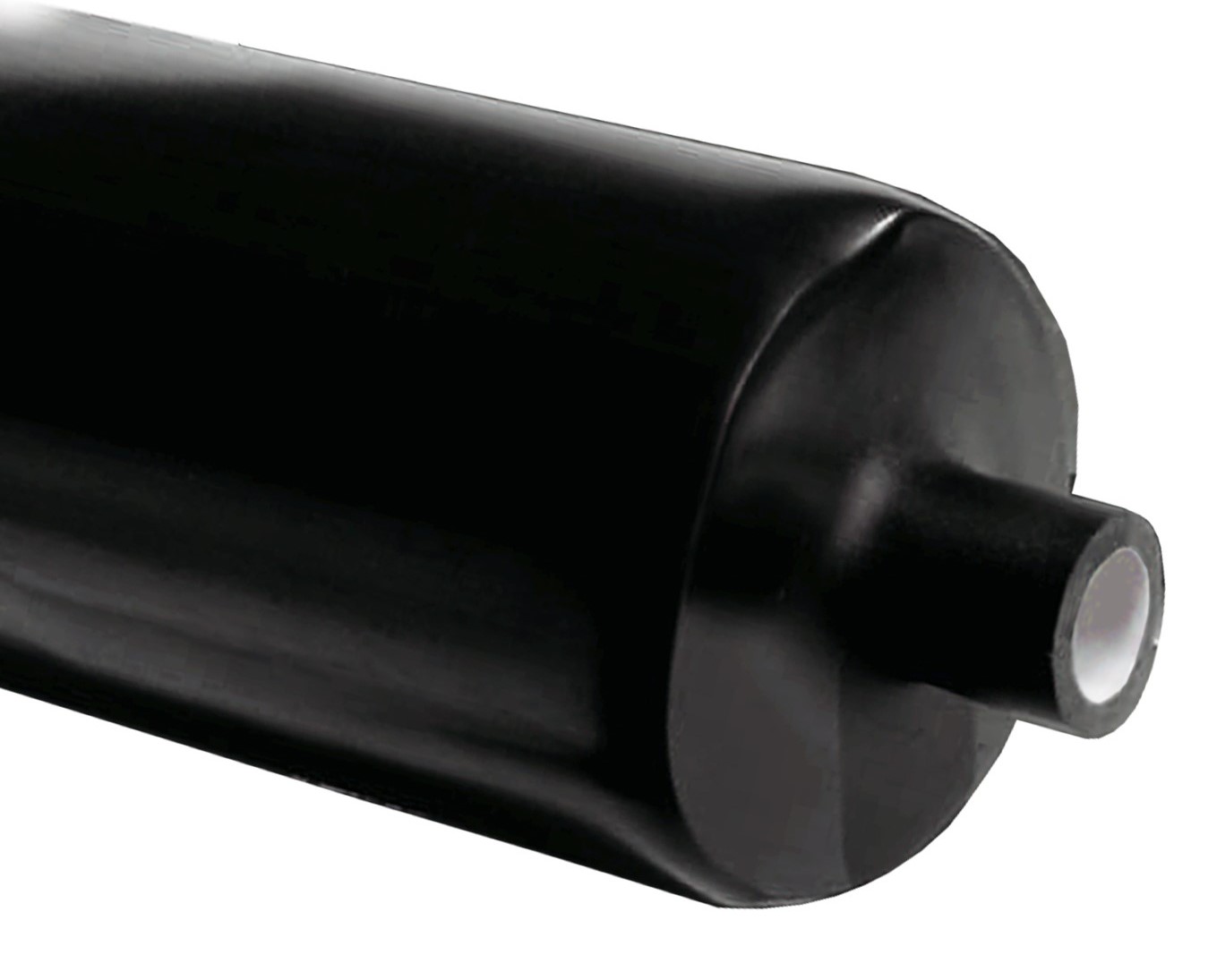 RS PRO Adhesive Lined Halogen Free Heat Shrink Tubing, Black 75mm Sleeve Dia. x 100cm Length 3:1 Ratio