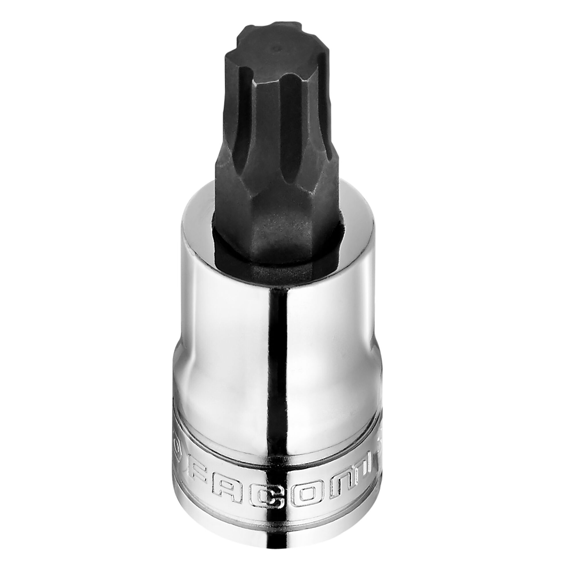 Facom 1/2 in Drive Bit Socket, Hex OGV Bit, 10mm, 60 mm Overall Length