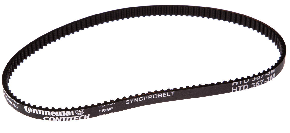 Contitech HTD 357-3M-06 Timing Belt, 119 Teeth, 357mm Length, 6mm Width