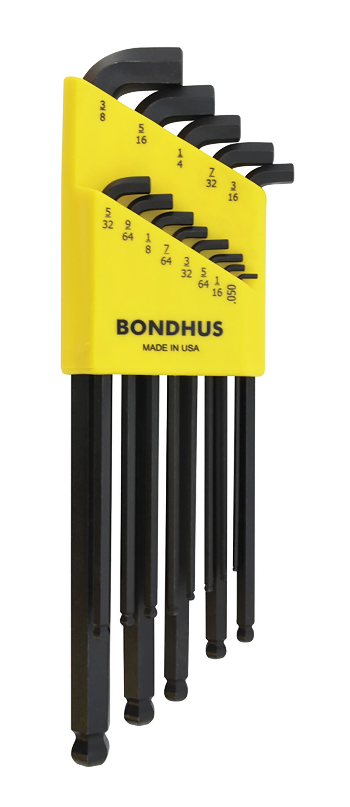 Bondhus 13 piece L Shape Imperial Hex Key Set, 0.05 → 7/32"