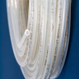 Saint Gobain Tygon® LP-1200 Fluoropolymer, TPU, Flexible Tube, 4.8mm ID, 8mm OD, Clear, 15m