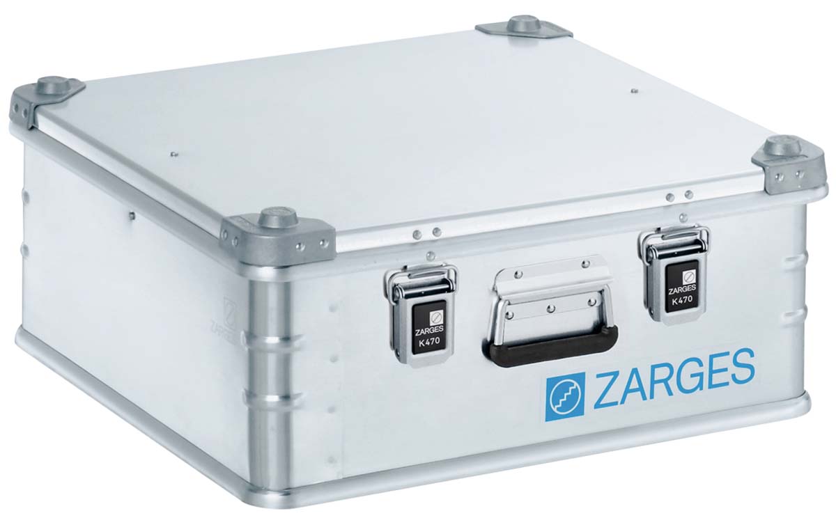 Zarges K 470 Waterproof Metal Equipment case, 250 x 600 x 600mm