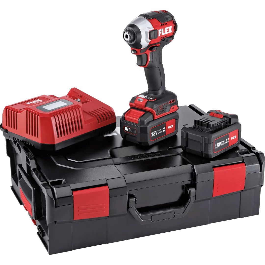 Flex 1/4 in 18V, 8Ah Cordless Impact Wrench Cordless