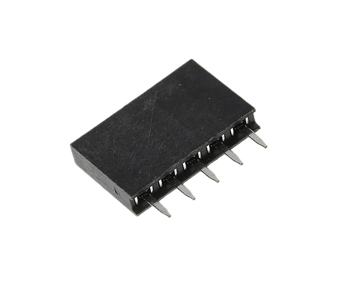 HARWIN Straight Through Hole Mount PCB Socket, 5-Contact, 1-Row, 2.54mm Pitch, Solder Termination