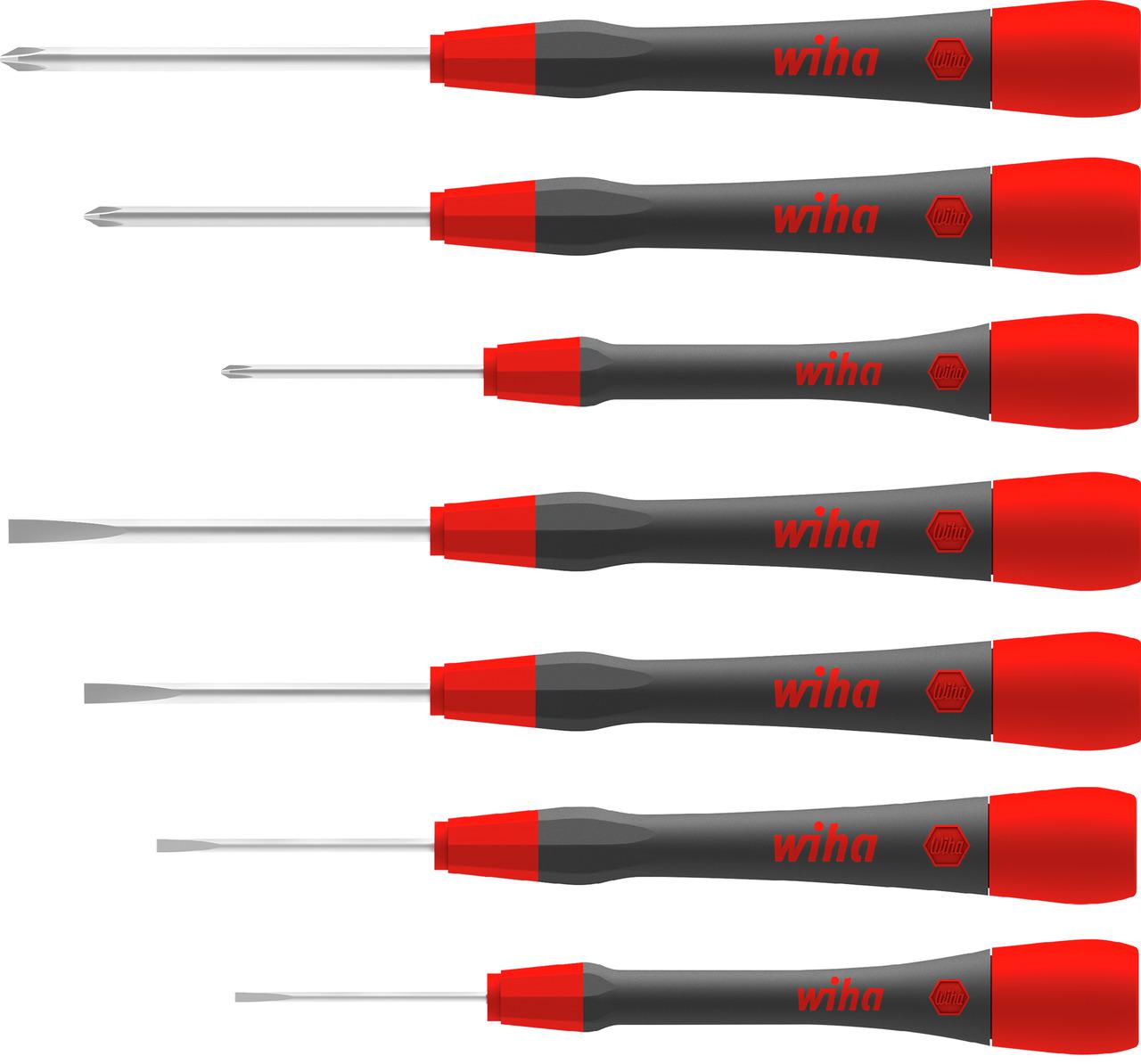 Wiha Phillips; Slotted Precision Screwdriver Set, 7-Piece