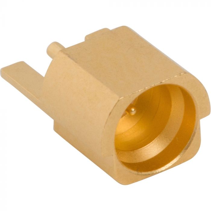 Amphenol RF, Jack End Launch SMP Connector, Solder Termination, Straight Body