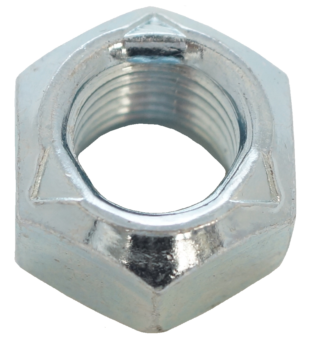 RS PRO, Bright Zinc Plated Steel Locking Nut, DIN 980V, M10