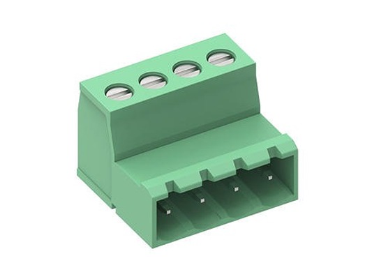 Molex, 5.08mm Pitch, 39715, 4 Way, Pluggable Terminal Block, Plug, 397150004