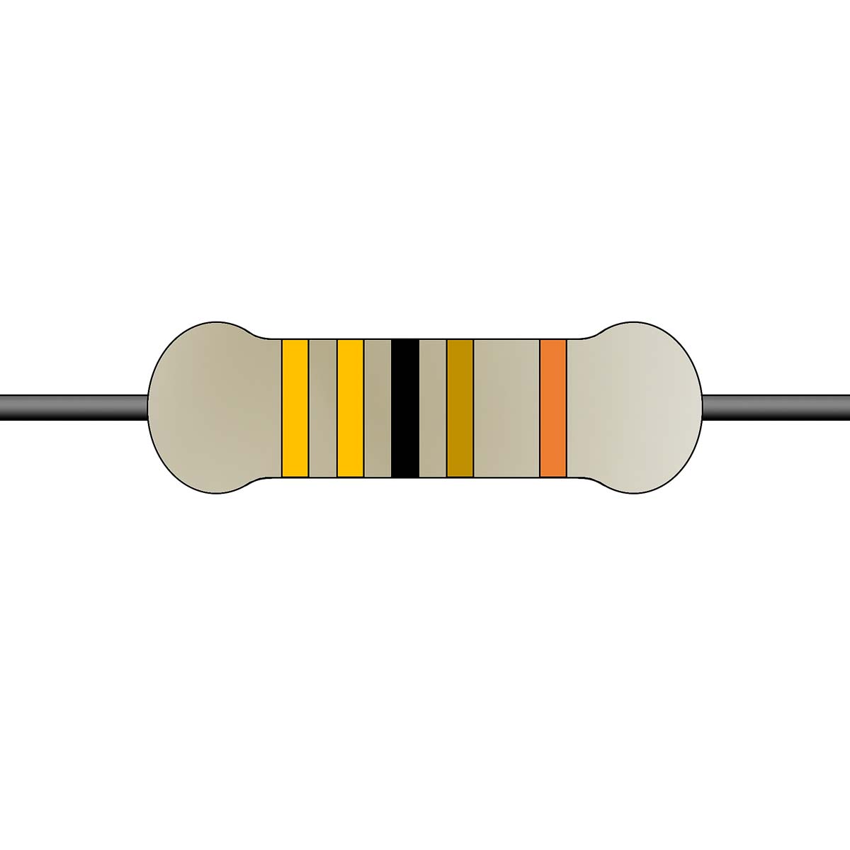 Yageo 33Ω Metal Film Fixed Resistor 0.6W ±1% MF0207FTE52-33R