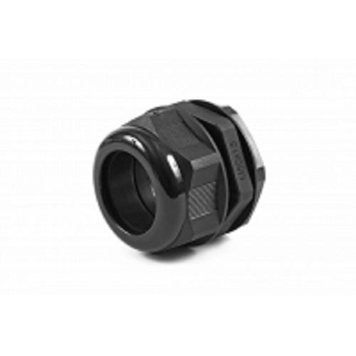 Hammond 1427NCG Series Black Nylon Cable Gland, M50 Thread, 32mm min., 38mm max., IP68