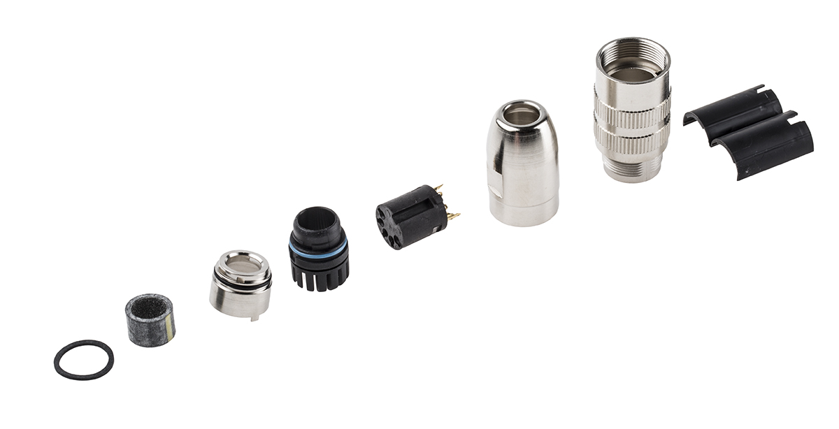 Lumberg 5 Pole Din Socket, DIN EN 60529, 5A, 60 V ac IP68, Female, Cable Mount