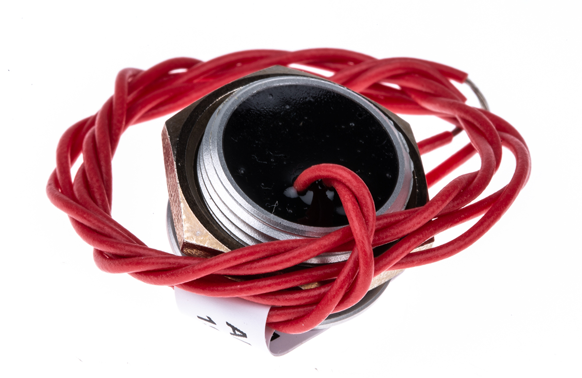 APEM Piezo Switch, Momentary, Pulse, SPST, IP68, Through Hole, 200 mA @ 24 V dc, -40 → +75°C