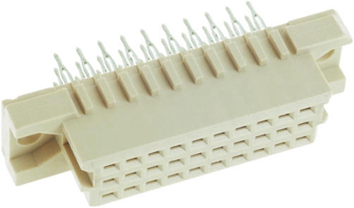 HARTING 30 Way 2.54mm Pitch, Type 3C Class C2, 3 Row, Straight DIN 41612 Connector, Socket