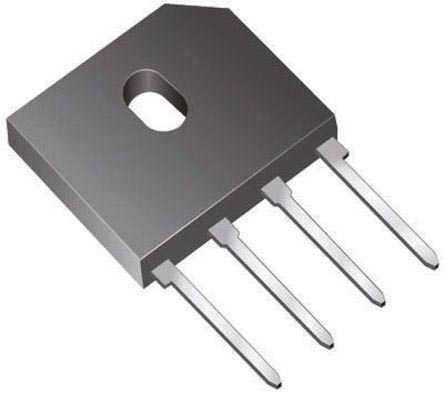 Vishay Bridge Rectifier, 6A, 800V, 4-Pin