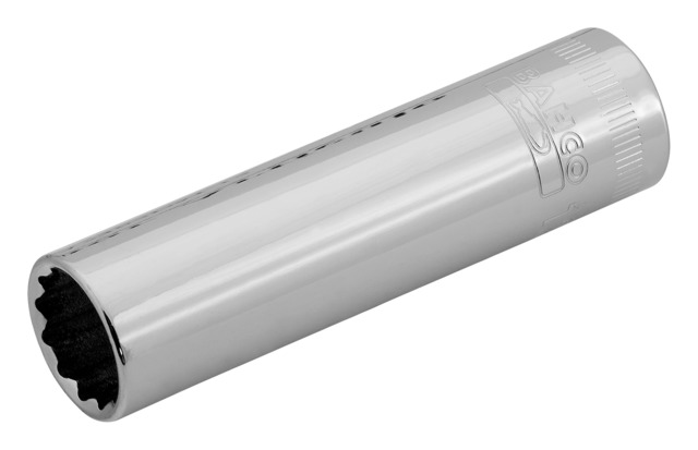 Bahco 3/8 in Drive 17mm Standard Socket, 17mm, 60 mm Overall Length