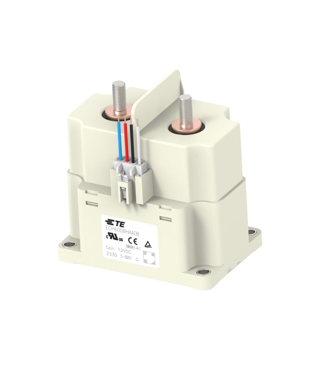 TE Connectivity ECP600B Contactor, 12 V dc Coil, 1-Pole, 800 A, NO, 1.5 kV dc