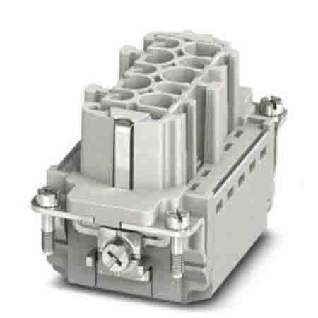 Phoenix Contact Heavy Duty Power Connector Insert, 16A, Female, HC-B10 Series, 10 Contacts