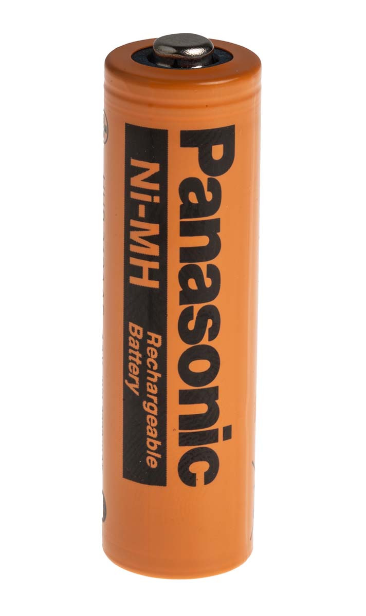 Panasonic AA NiMH Rechargeable AA Battery, 2.08Ah, 1.2V