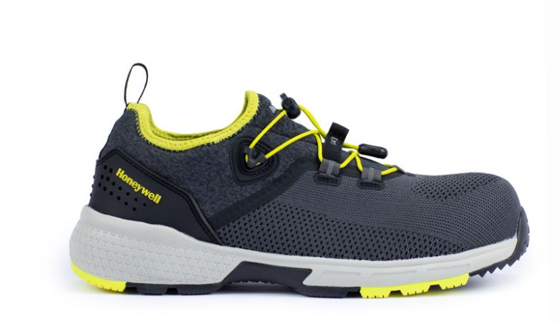 Honeywell Safety Sprinter Unisex Yellow Fibreglass Toe Capped Safety Shoes, UK 7, EU 39