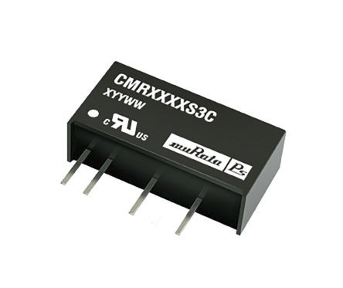Murata Power Solutions CMR DC-DC Converter, ±15V dc/ ±25mA Output, 10.8 → 13.2 V dc Input, 0.75W, Through Hole,