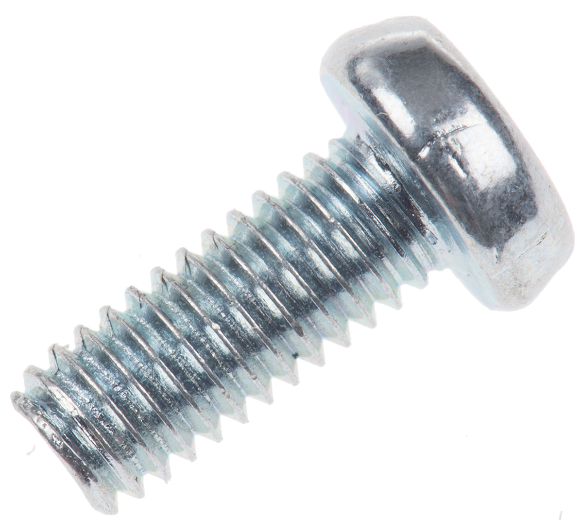 RS PRO Slot M4 Pan Steel Machine Screws DIN 85 x 10.0mm