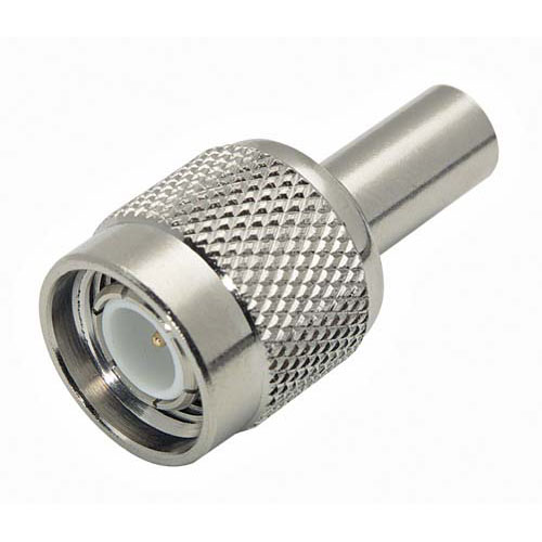 L-Com BAC Series, Plug Cable Mount TNC Connector, Crimp Termination, Straight Body