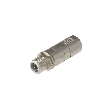 Lumberg Automation Industrial Circular Connector, 5 Contacts, Cable, M12 Connector, Plug, Male, IP67, M12 Crimp Rail