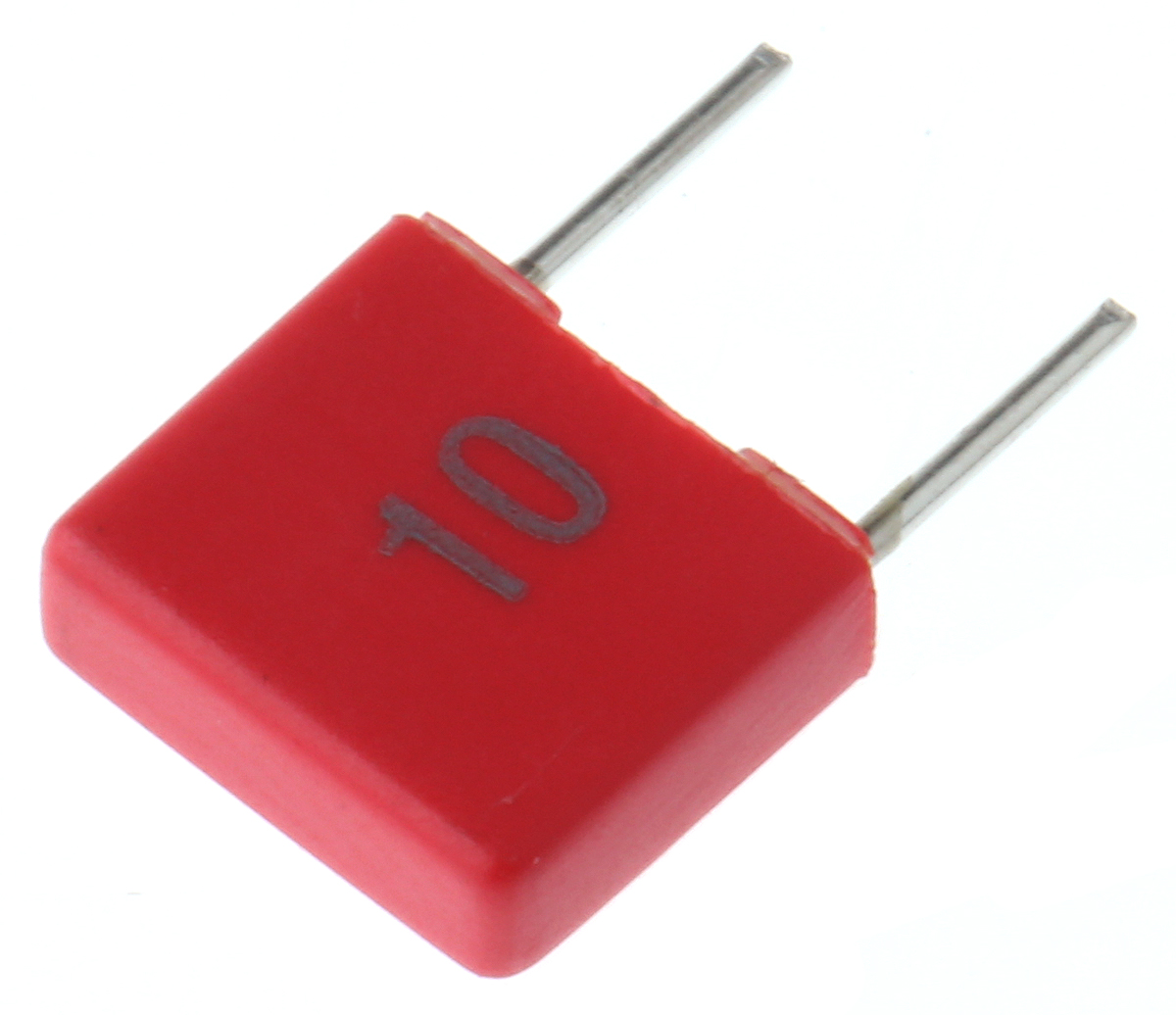 WIMA FKS2 Polyester Film Capacitor, 63 V ac, 100 V dc, ±10%, 2.2nF, Through Hole