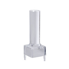 VLP-650-R Bivar, PCB Mounted LED Light Pipe, Clear Round Lens