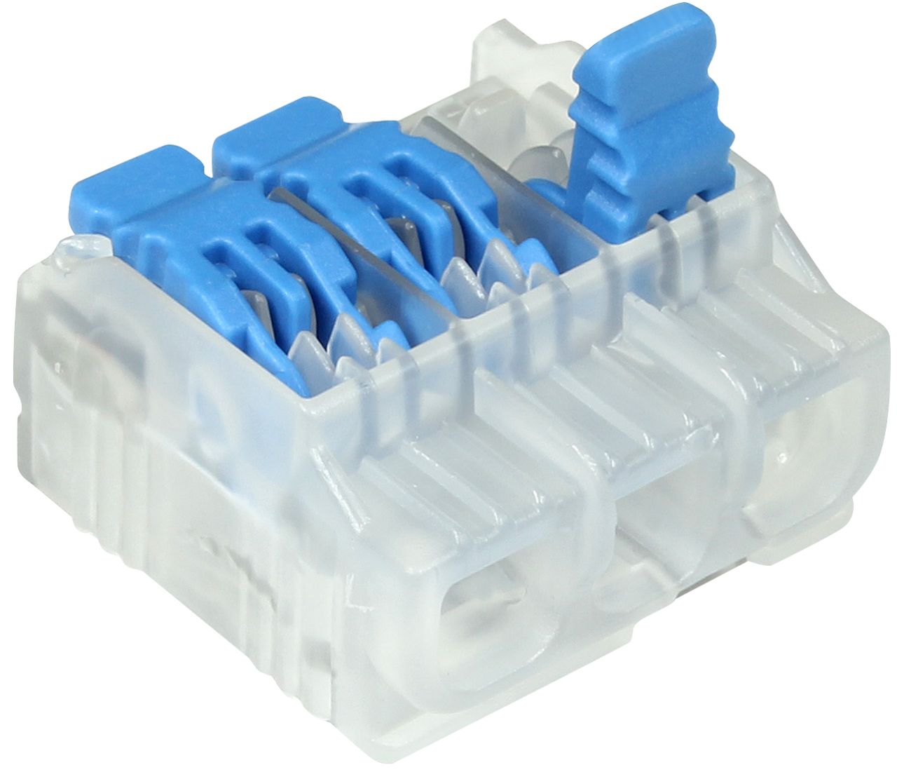 Ideal Industries Lever Connectors Series Connector, 3-Way, 32A, 4mm² Wire, Lever, Push-In Termination
