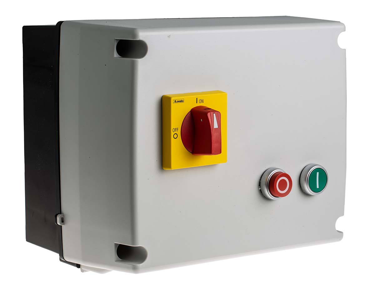 RS PRO Star Delta Starter, Star Delta, 22 kW, 400 V ac, 3 Phase, IP65