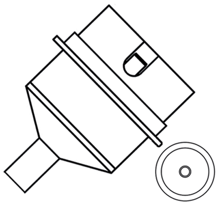 Weller 1 NR Hot Air Nozzle for use with WHA3000/WHA2000/WHA700/WHA300 Hot Air Stations