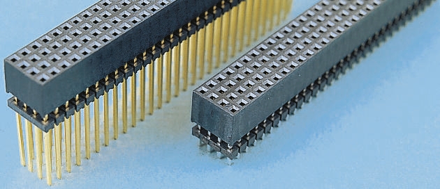 Samtec ESQT Series Straight Through Hole Mount PCB Socket, 120-Contact, 4-Row, 2mm Pitch, Solder Termination