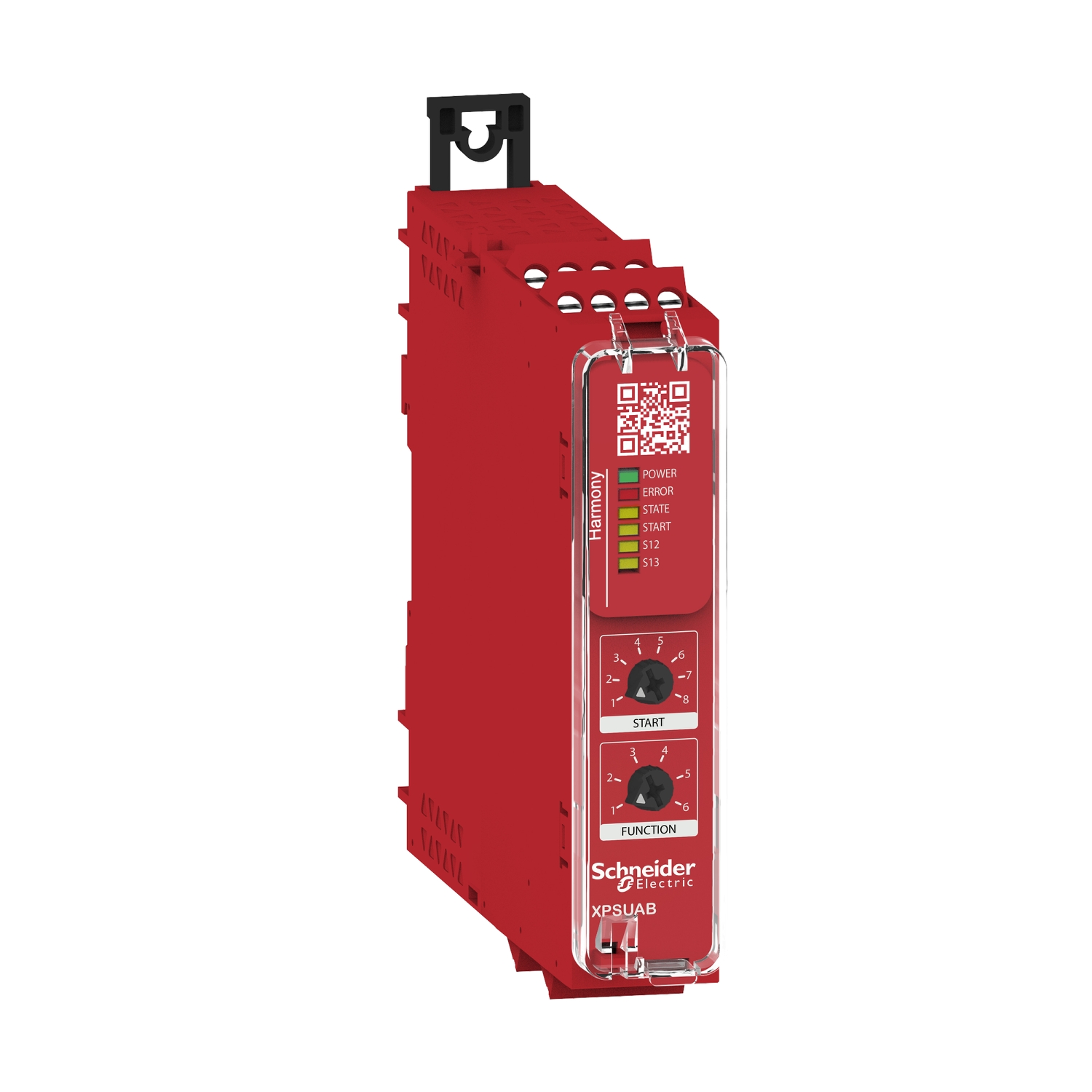 Schneider Electric Harmony XPS/ Preventa XPS XPSU 8 Auxiliary Contacts Safety Relay 24V ac/dc, Single Channel 1 Safety