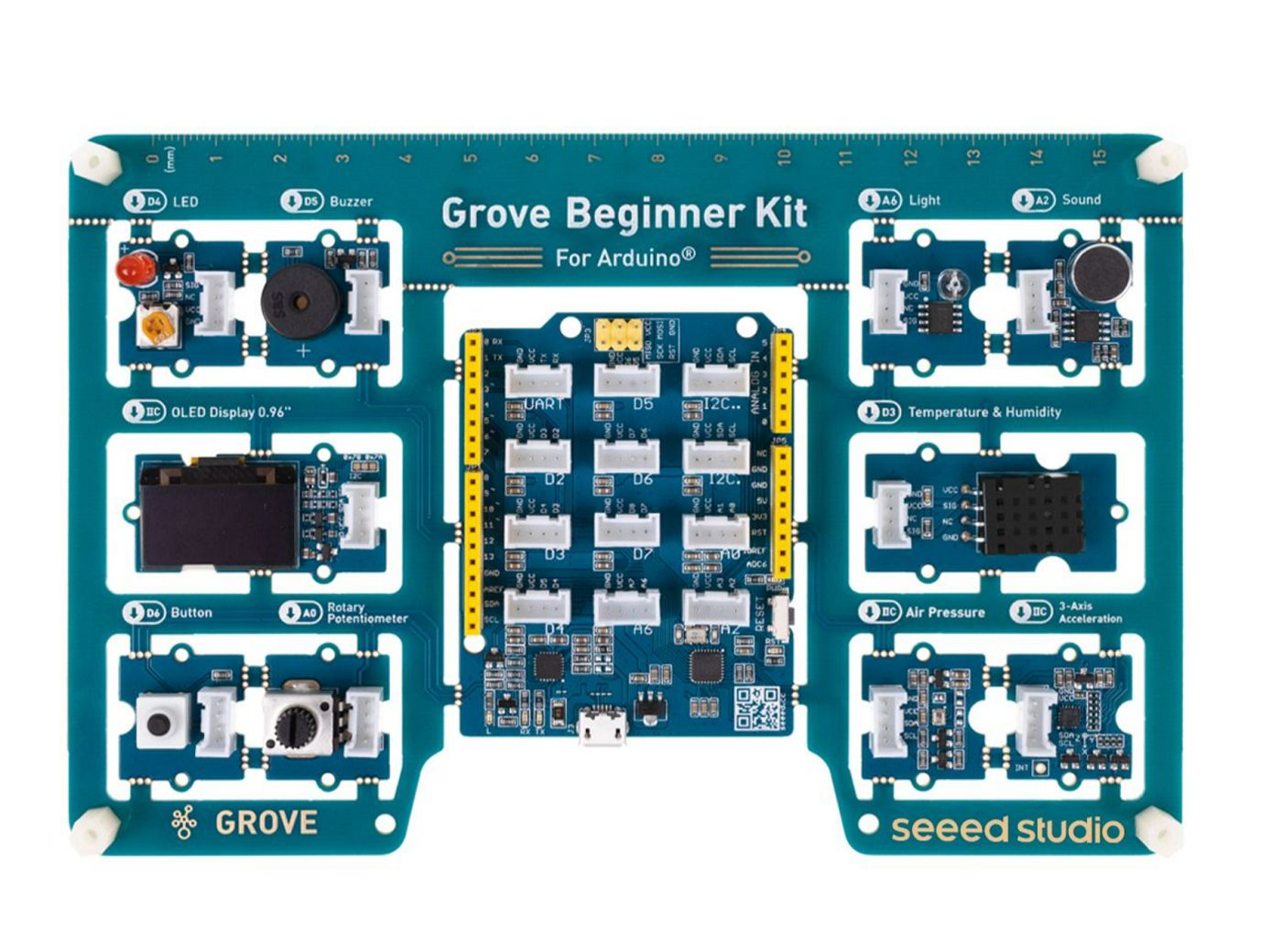 Seeed Studio Grove Beginner Kit For Arduino, Arduino Compatible Kit