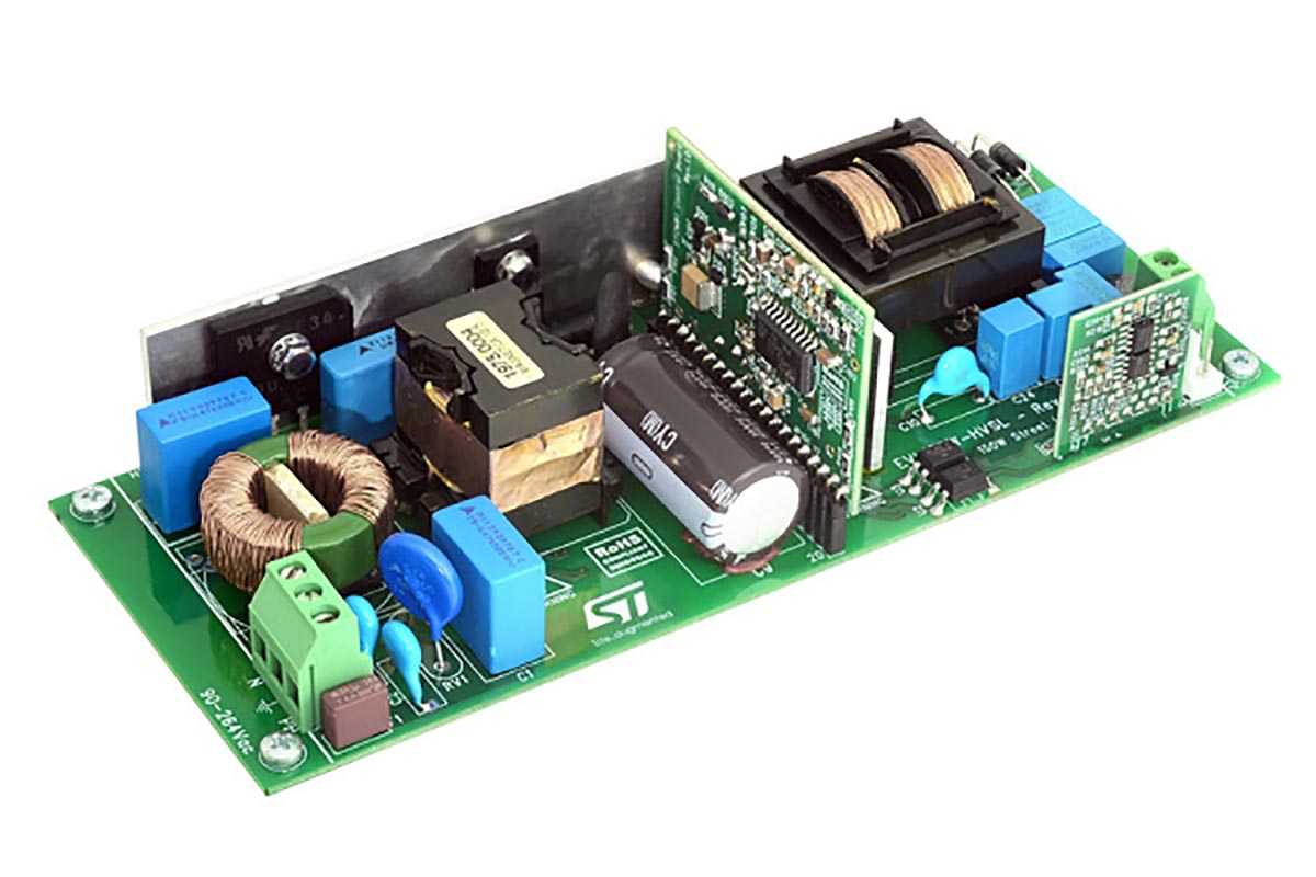 STMicroelectronics EVL150W-HVSL, 150 V - 150 W LED driver LED Driver Evaluation Board for STCMB1 for High-powerstreet