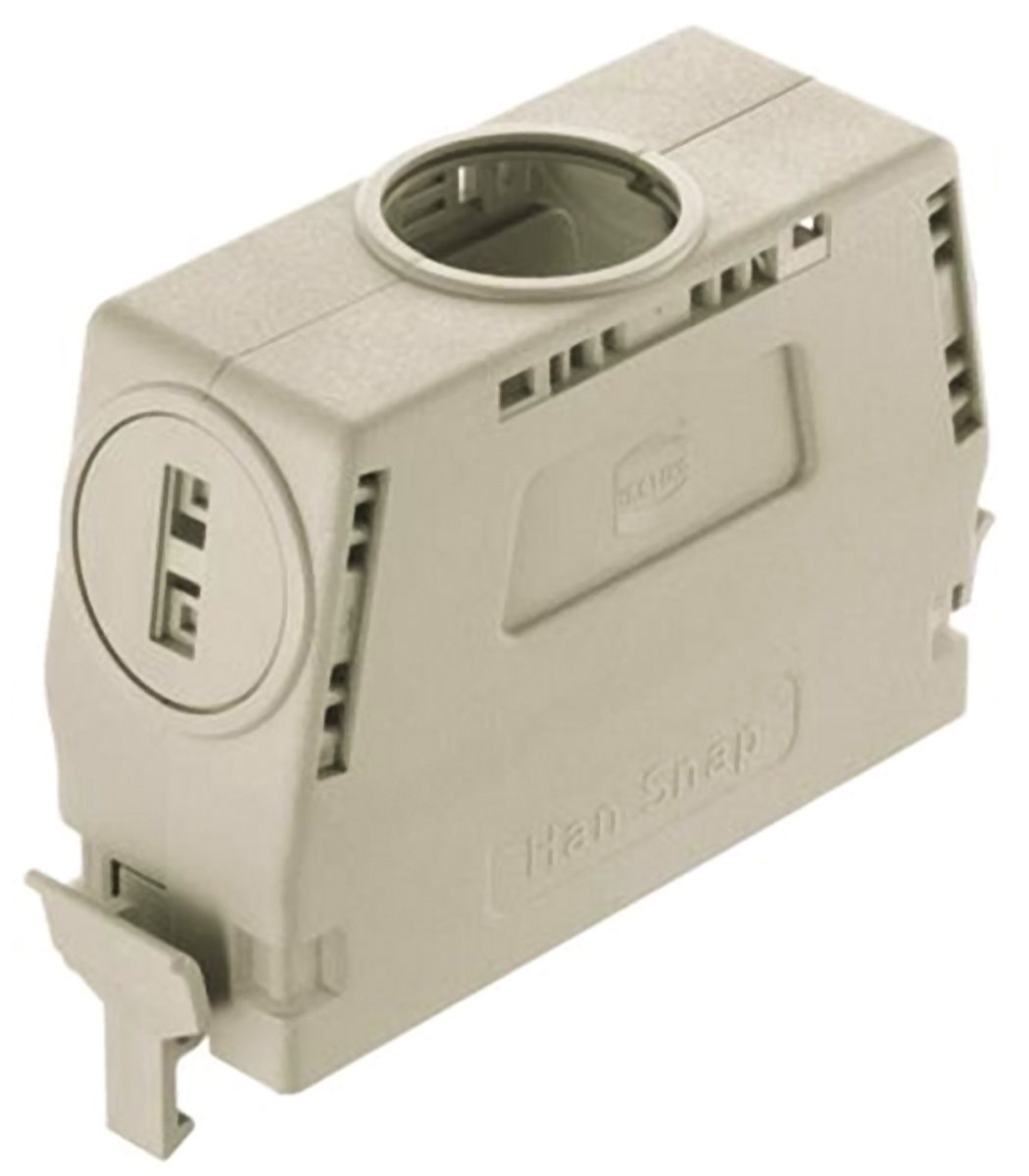 HARTING Han-Snap Heavy Duty Power Connector Housing