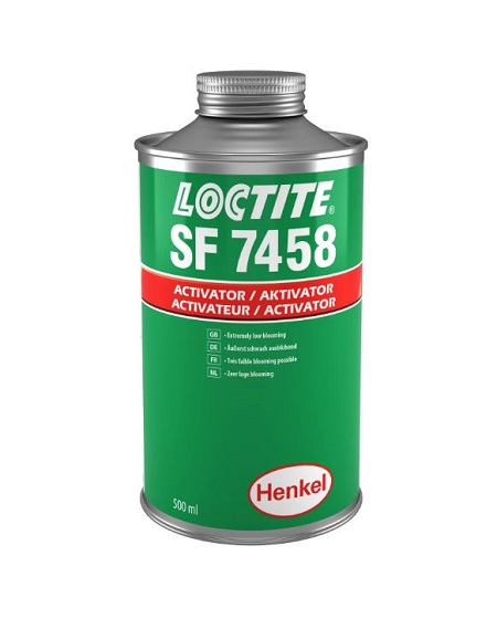 Loctite SF 7458 Liquid Can Adhesive Activator for use with LOCTITE Cyanoacrylate Adhesives, 500 ml