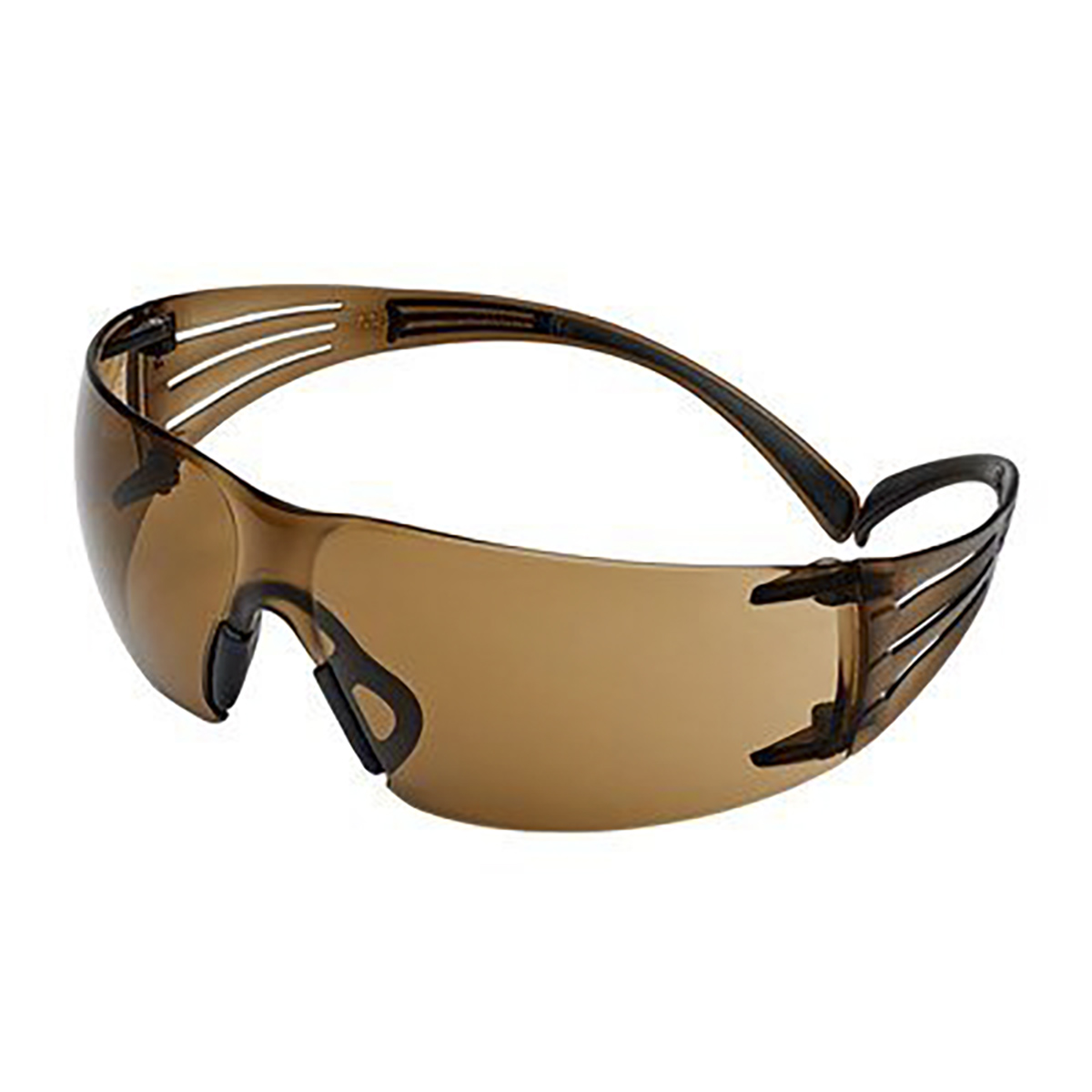 3M SecureFit™ 400 Safety Glasses, Brown PC Lens