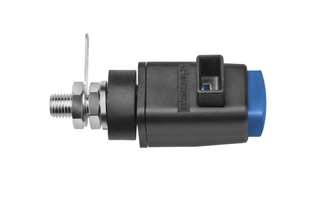 Schutzinger Blue Terminal Post, 300V, 16A