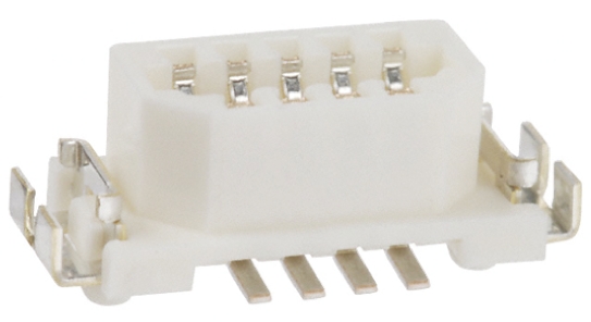Hirose DF9 Series Straight Surface Mount PCB Socket, 9-Contact, 2-Row, 1mm Pitch, Solder Termination